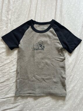 Baseball tee  'Nashville' cherub angel tee